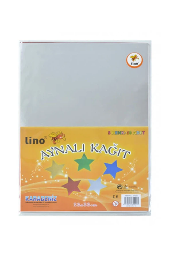 Aynalı (metalik) Karton 10`lu 23x33 Cm ürün görseli 1