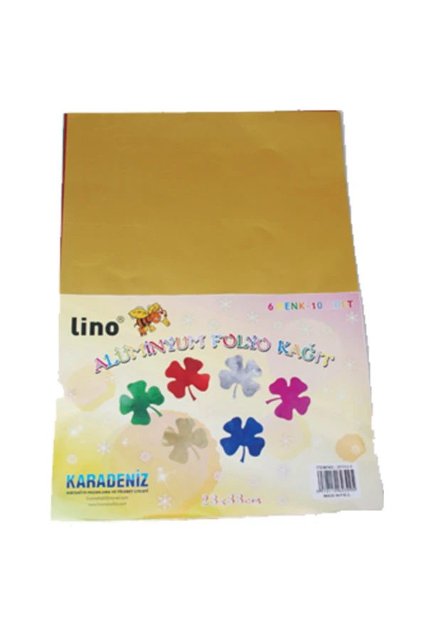 Folyo Alüminyum Çift Taraflı 24x33 Cm 10 Lu 2711j-1 (1 Paket 10 Adet) ürün görseli 1