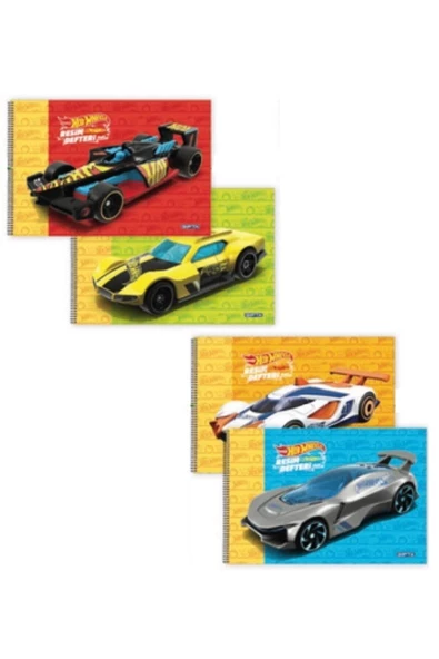 HOTWHEELS RESİM DEFTERİ 17*25 ürün görseli 1