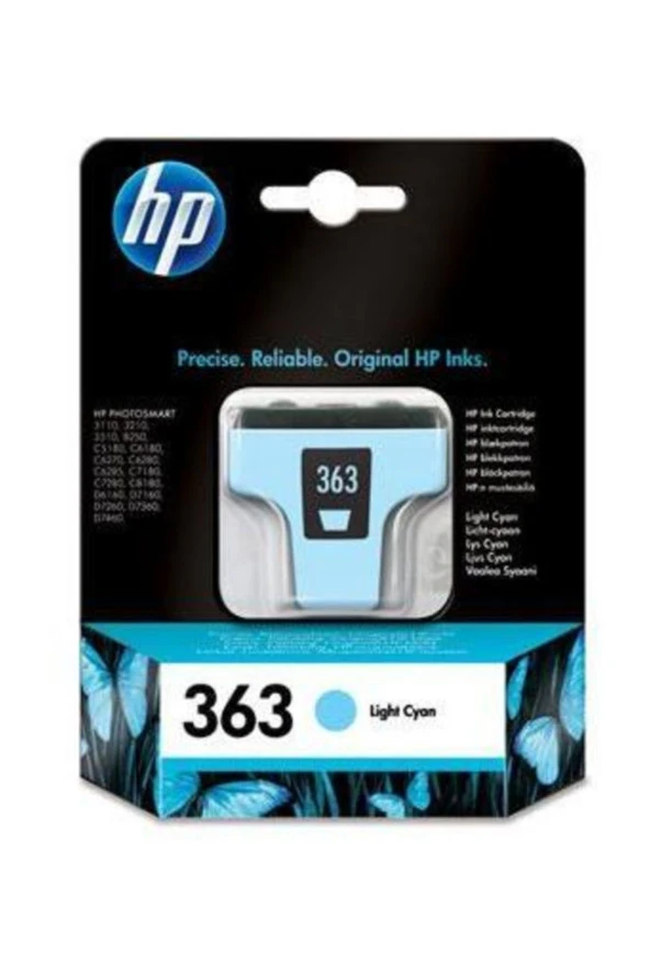 Açık Mavi 363 Photosmart 8250 USB C8774E ürün görseli 1