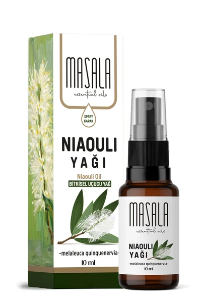 Nioli Uçucu Yağı %100 Saf Özel Sprey Başlıklı Seyreltilmemiş (Niaouli Essential Oil) ürün görseli 1