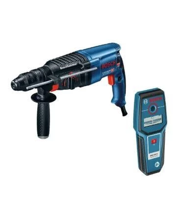 Bosch GBH 2-26 DFR Kırıcı Delici + GMS 100 Duvar Tarama Cihazı - 0615990M51 ürün görseli 1