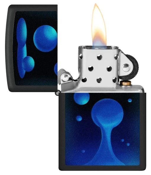 Zippo Çakmak 48675 Lava Lamp Design - Resim 2