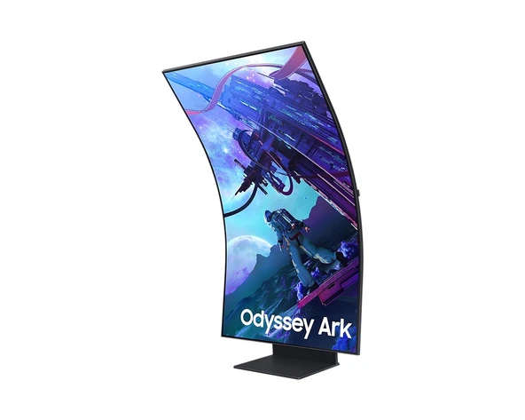SAMSUNG ODYSSEY ARK LS55CG97WNUXUF 55" 1Ms 165Hz 4K UHD HDR10+ KAVİSLİ QUANTUM MINILED SMART MONİTÖR - Resim 2