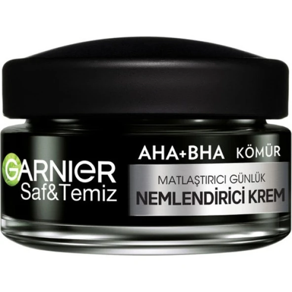 Garnier Aha Bha Kömür 3Ü 1 Arada Matlaştırıcı Günlük Nemlendirici Krem 50ml ürün görseli 1