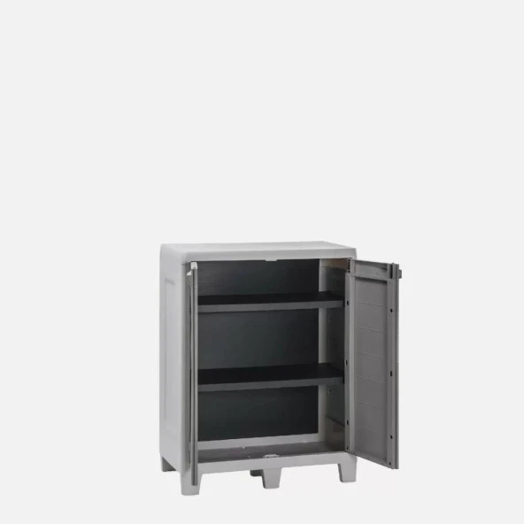 Bahçe Balkon Kiler Plastik Dolap 76x46x101cm - Resim 2