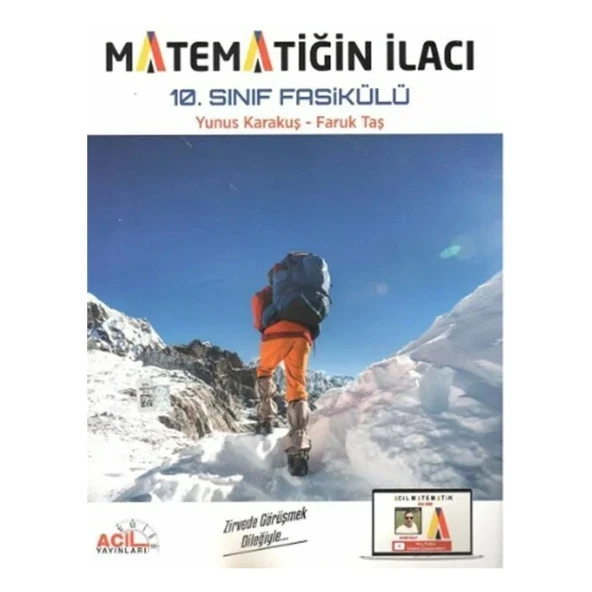 Acil 10. Sınıf Matematiğin İlacı Fasikül Acil Yayınları ürün görseli 1