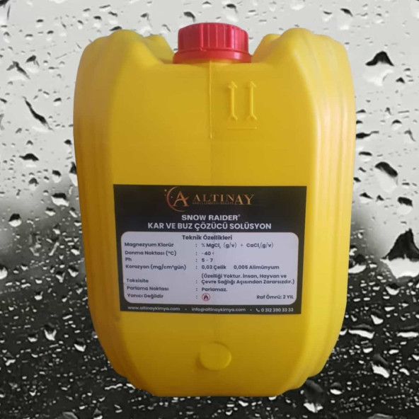 BUZ ÇÖZÜCÜ SOLÜSYON ALTINAY KİMYA-40 KG ürün görseli 1
