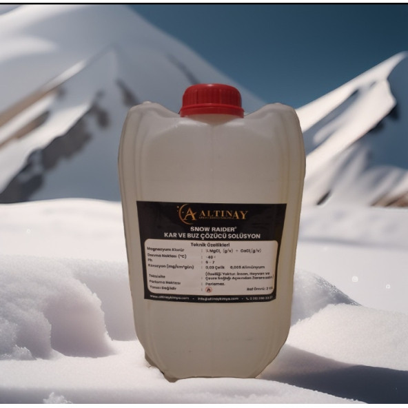 BUZ ÇÖZÜCÜ SOLÜSYON ALTINAY KİMYA - 30 KG ürün görseli 1