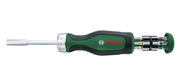 Bosch Home and Garden 12 Uçlu Cırcırlı Tornavida - 1600A027PP ürün görseli 1