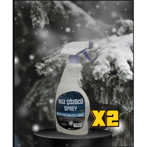 BUZ ÇÖZÜCÜ SPREY ALTINAY KİMYA 750ML X2 ürün görseli 1