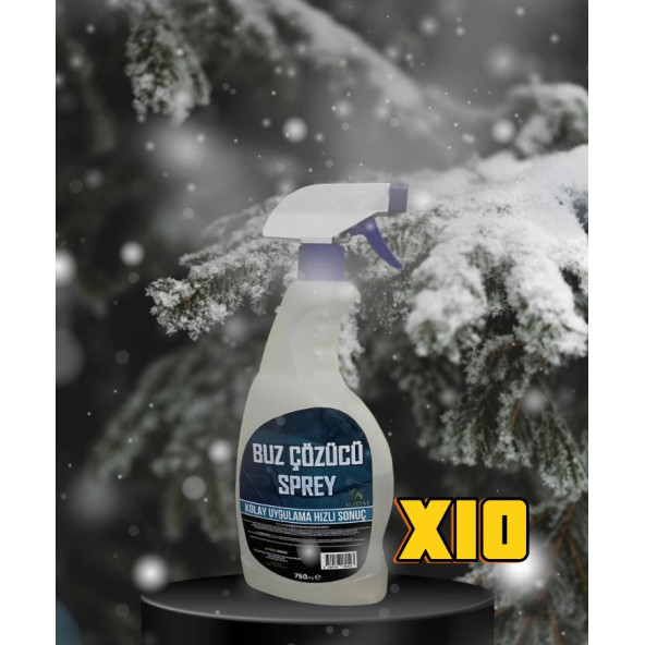 BUZ ÇÖZÜCÜ SPREY ALTINAY KİMYA 750ML X10 ürün görseli 1