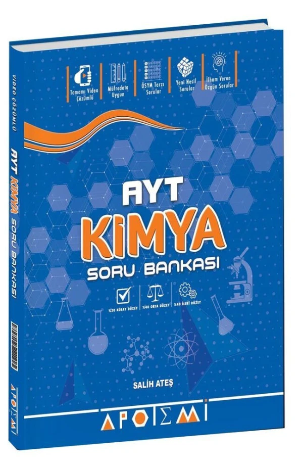 Apotemi Yayınları AYT Kimya Soru Bankası ürün görseli 1