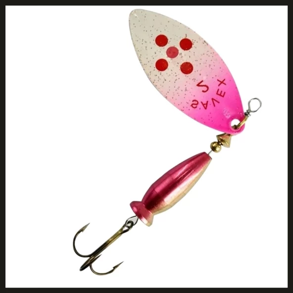Uyguna-Yakala Beyaz/ Üst Pembe&kırmızı Noktalı No:2/16 Gr Savex Alpha Long-KAŞ.119 ürün görseli 1