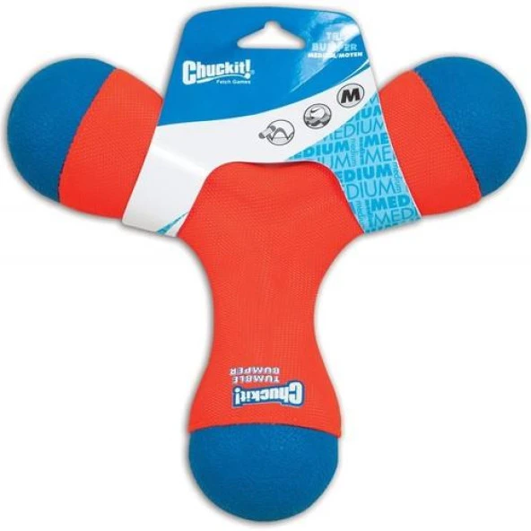 Chuckit! Tri-Bumper Suda Batmayan 3 Kollu Köpek Oyuncağı (Büyük Boy) ürün görseli 1