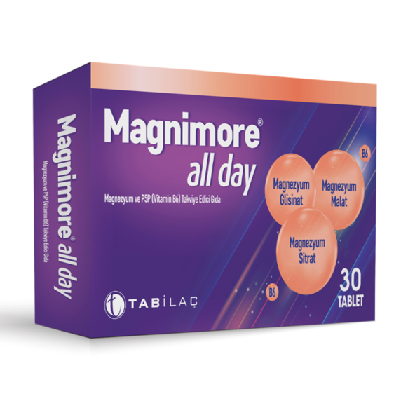 Magnimore All Day 30 Tablet ürün görseli 1