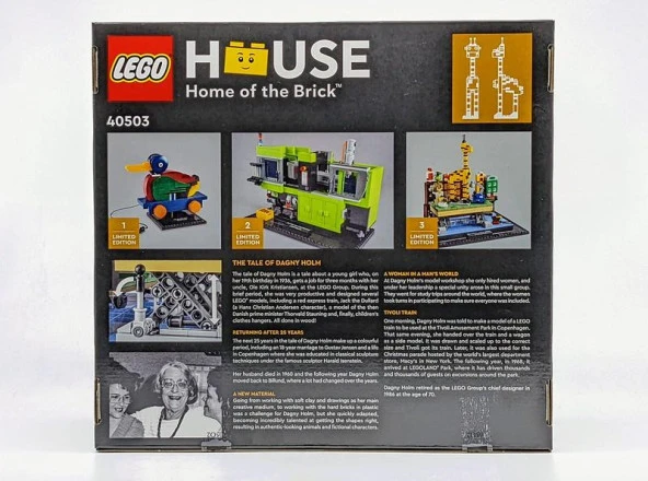 LEGO House 40503 Dagny Holm - Master Builder - Resim 2
