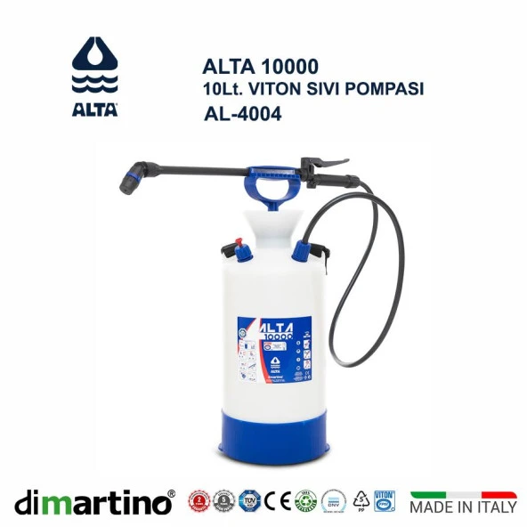 Dimartino  ALTA 10000 FPM VITON Sivi Pompasi 10Lt. ürün görseli 1