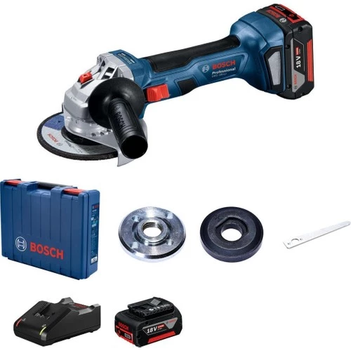 Bosch Gws 180 Li- 18 Volt 4 Amper Çift Batarya 125 mm Akülü ürün görseli 1