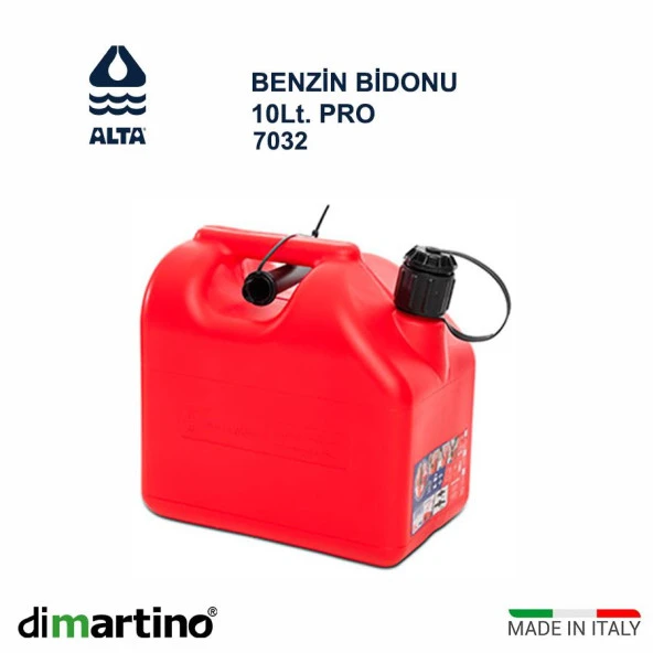 Dimartino Pro Benzin ve Yag Bidonu 10 Lt 7032 ürün görseli 1