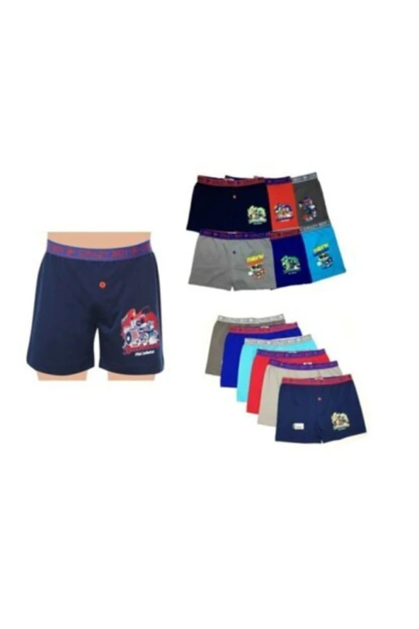 Çocuk Elastan Boxer 2li Paket ürün görseli 1
