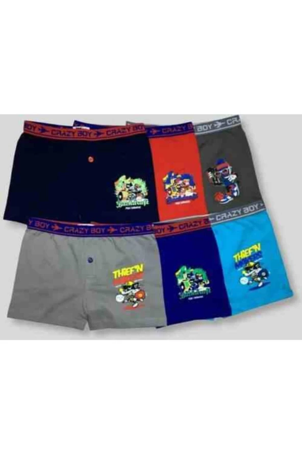 Çocuk Elastan Boxer 2li Paket - Resim 2