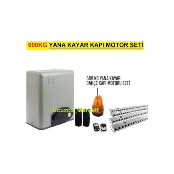 OTOPARK KAYAR KAPILAR İÇİN 600KG YANA KAYAR KAPI MOTOR SETİ ürün görseli 1