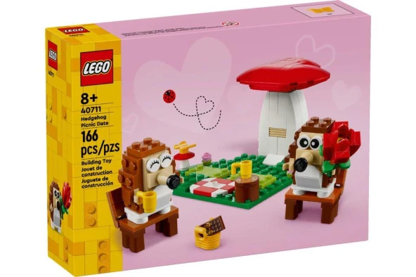 LEGO Seasonal 40711 Hedgehog Picnic Date ürün görseli 1