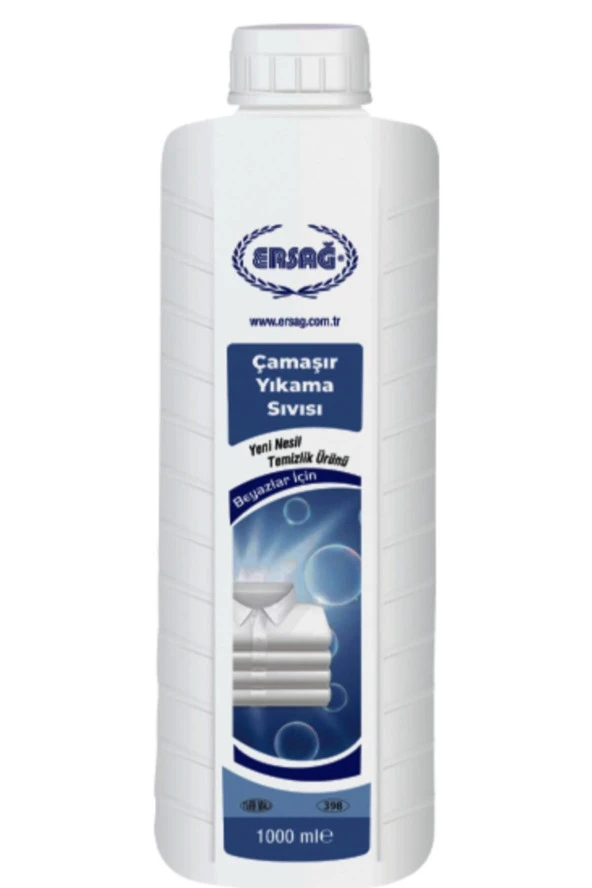 ERSAĞ Çamaşır Yıkama Sıvısı ( Beyazlar Için ) 1000ml ürün görseli 1
