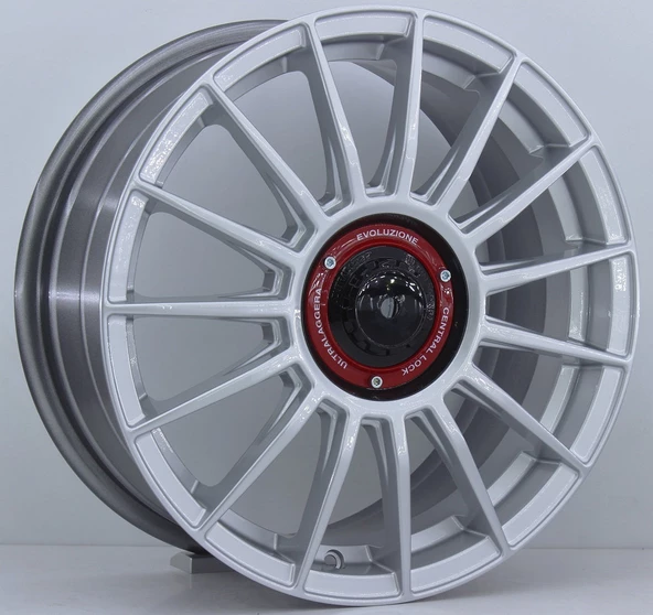 PTTAVM: R1 Wheels 19 inç 5*108 ET42 Metalik Gri Jant Takımı (J-367)