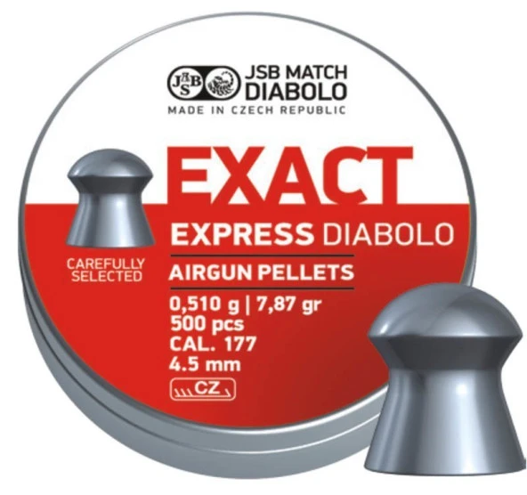 JSB DIABOLO EXACT EXPRESS 4.52 MM HAVALI SACMA ürün görseli 1