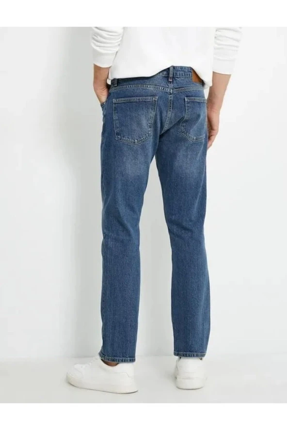 Slim Fit Kot Pantolon - Brad Jean - Resim 4