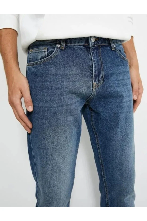 Slim Fit Kot Pantolon - Brad Jean - Resim 5