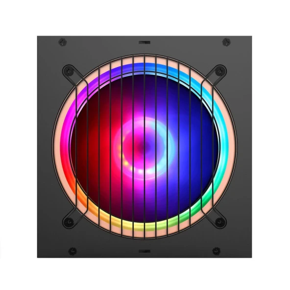 Rampage RGB-500 500W 80 Plus Bronze RGB Fanlı Güç Kaynağı ürün görseli 1