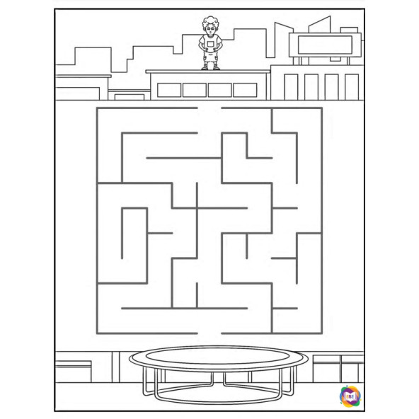 2-5 Yaş Labirent Boyama Kitabı - Resim 3