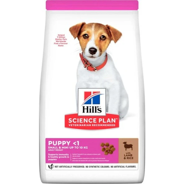 Hills Mini Irk Kuzulu ve Pirinçli Yavru Küçük Köpek Maması 6 kg ürün görseli 1