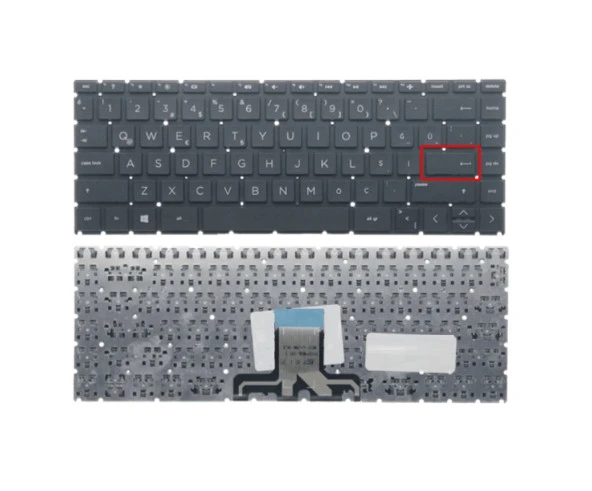 HP 14-Dk0005nt (9PU88EA) Notebook Klavyesi (Siyah TR) ürün görseli 1