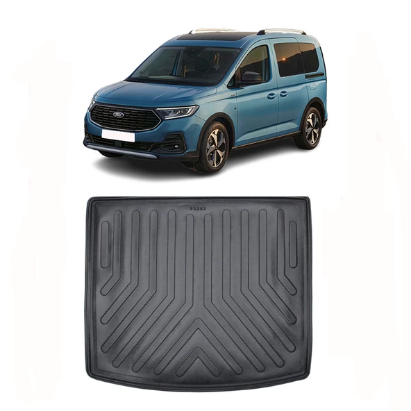 Rizline Ford Tourneo Connect 2023 Sonrası  3D Bagaj Havuzu Sİyah ürün görseli 1