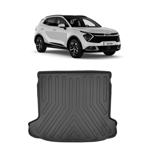 Rizline Kia Sportage 2022 Sonrası Prestige Smart Paket  3D Bagaj Havuzu ürün görseli 1