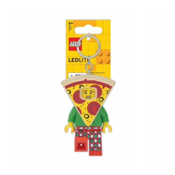 LEGO Ledlite 4006036 Iconic Pizza Guy Costume Led Key Chain ürün görseli 1