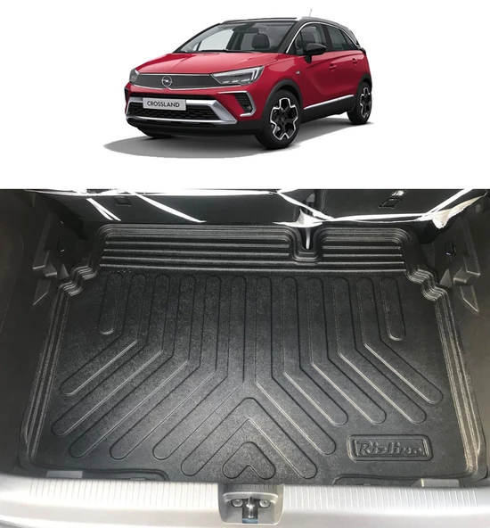 Rizline Opel  Crossland Alt Konum  3D Bagaj Havuzu Siyah ürün görseli 1