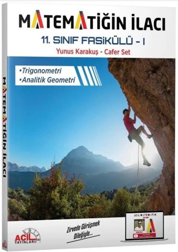 11. Sınıf Matematiğin İlacı Fasikül Acil Yayınları ürün görseli 1
