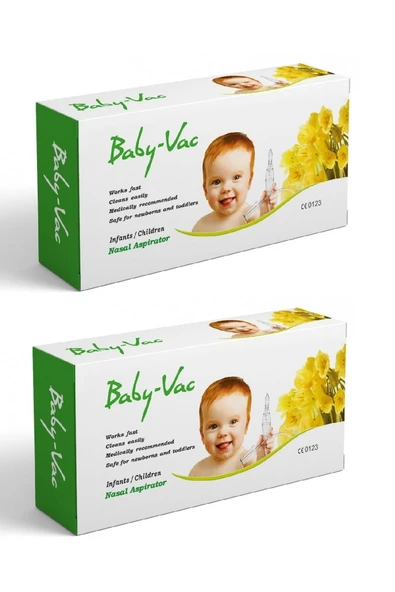 Baby-Vac Burun Aspiratörü X 2 Adet ürün görseli 1