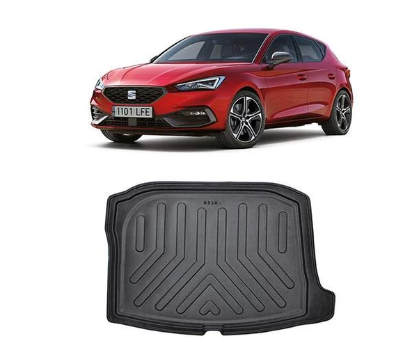 Rizline Seat Leon 2021 +  3D Bagaj Havuzu Siyah ürün görseli 1