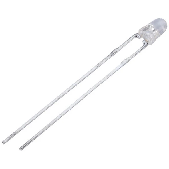 3 mm Şeffaf  BeyazLed - 1 Adet ürün görseli 1