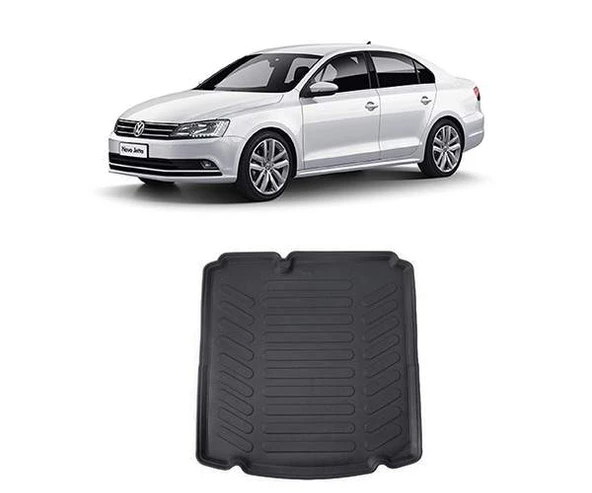 Rizline Volkswagen  Jetta  2011+ Comfortline-Highline   3D Bagaj Havuzu Siyah ürün görseli 1