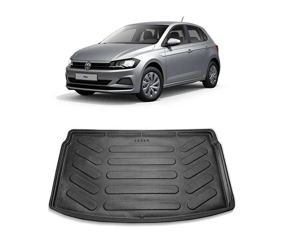 Rizline Volkswagen  Polo 2017 + Üst Bagaj  3D Bagaj Havuzu Siyah ürün görseli 1