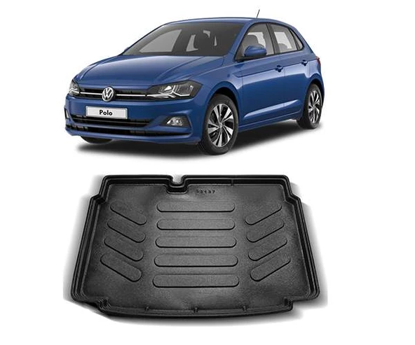 Rizline Volkswagen  Polo 2009-2016 + Alt Bagaj   3D Bagaj Havuzu Siyah ürün görseli 1