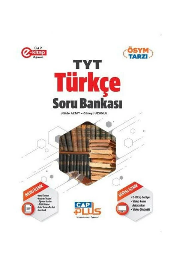 Çap Yayınları 2024 TYT Türkçe Plus Soru Bankası ürün görseli 1
