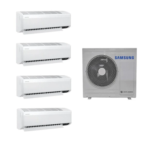 Samsung Wind Free Multi 1+4 Sistem (AJ100TXJ5KH/EA) 9+9+12+12 Btu 10 kw Dış Ünite ürün görseli 1